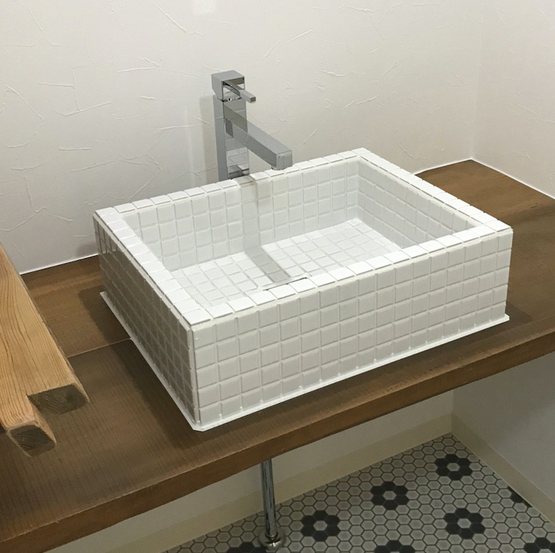 水回りもシンプルなデザインにリノベーション